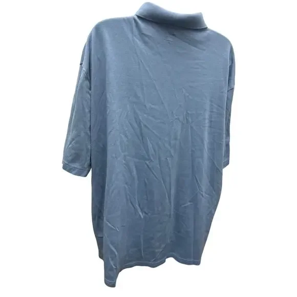 Lot 3 Lands' End Traditional 2xLT TALL Polo Shirts  Red Green Long Short Sleeve - Picture 8 of 12